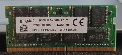 Kingston 16GB PC4-2400T 9995663 Laptop RAM